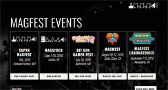 Desktop Screenshot of magfest.org